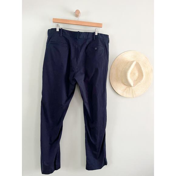 J Crew Factory | NWOT | Men's Straight-fit flex chino pant in Navy | Sz 38/32 - Picture 7 of 10